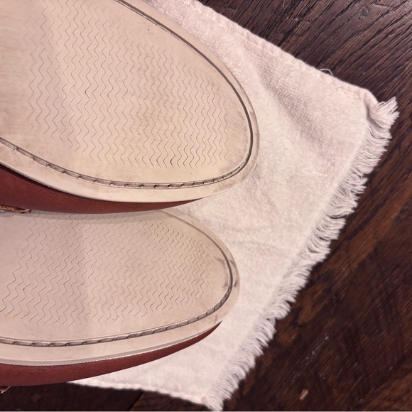 Ralph Lauren Brown and White Men's Boat Shoes 11d - Picture 8 of 8